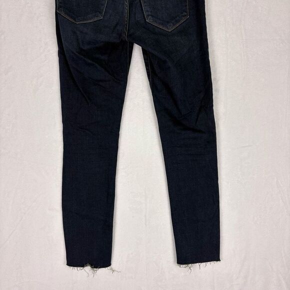 Abercrombie & Fitch Dark Wash Mid Rise Super Skinny Jeans Size 26 - Picture 10 of 12